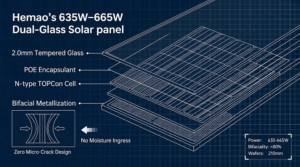 HEMAO-PV-DUAL-GLASS-MODULE-INTERNAL-STRUCTURE-SPECIFICATIONS HEMAO-PV-DUAL-GLASS-MODULE-INTERNAL-STRUCTURE-SPECIFICATIONS