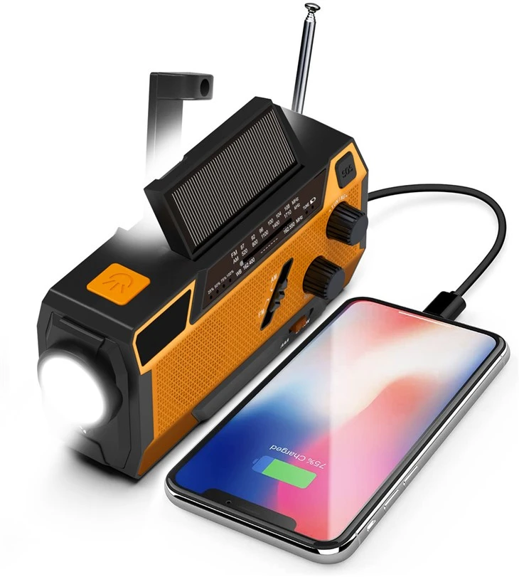 ソーラー非常灯充電式